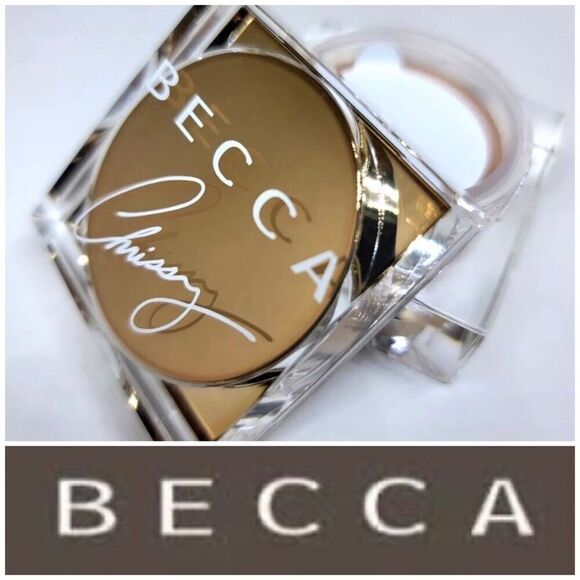 BECCA + Chrissy Teigen - NWOT Glow Powder/Loose Highlighter in Cinnamon Sugar - Picture 1 of 15